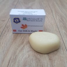 Oat milk and maple soap bar