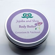 Jojoba and shea body butter