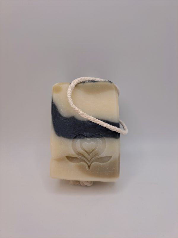 Forest Fragrance soap on a rope